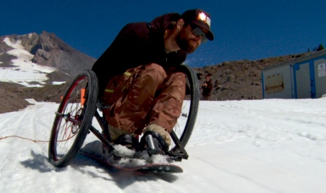 Сноуборд для людей с инвалидностью