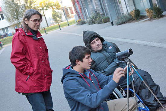 «Брать и отдавать»: петрозаводский режиссер снял в Германии документальный фильм c участием инвалидов