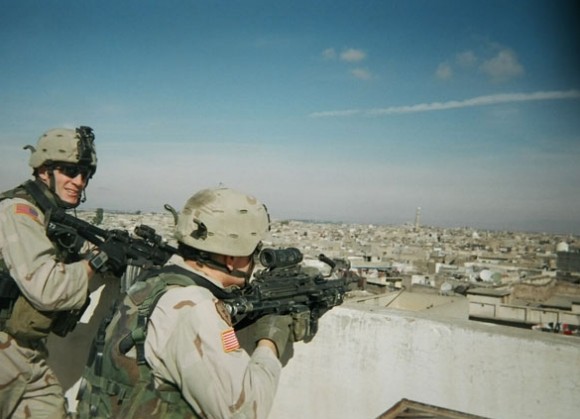 Скотт в Ираке