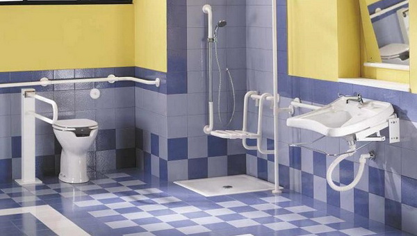 ТОП-10 ванных комнат для людей с ограниченными физическими возможностями