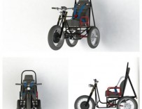 Российские инженеры разработали трицикл для инвалидов