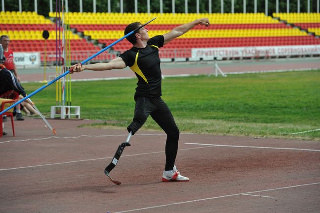 Тренировка в метании копья