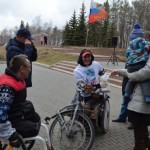 Житель Башкирии приехал в Севастополь на инвалидной коляске, чтобы увидеть парад Победы