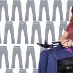 Американка разработала дизайн удобных функциональных джинсов для инвалидов — колясочников
