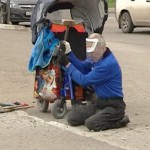 В Красноярске разбивший бордюр инвалид-колясочник объявил голодовку